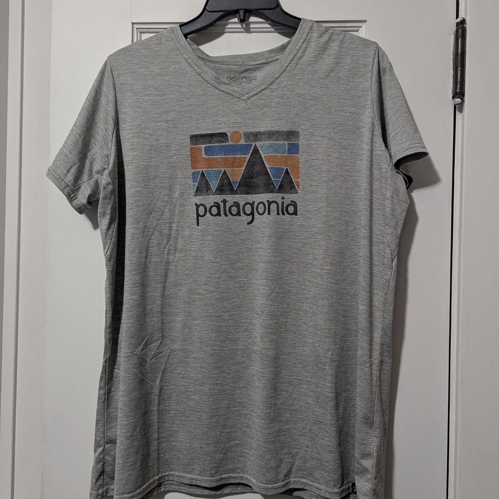 Patagonia Gray Graphic T-Shirt